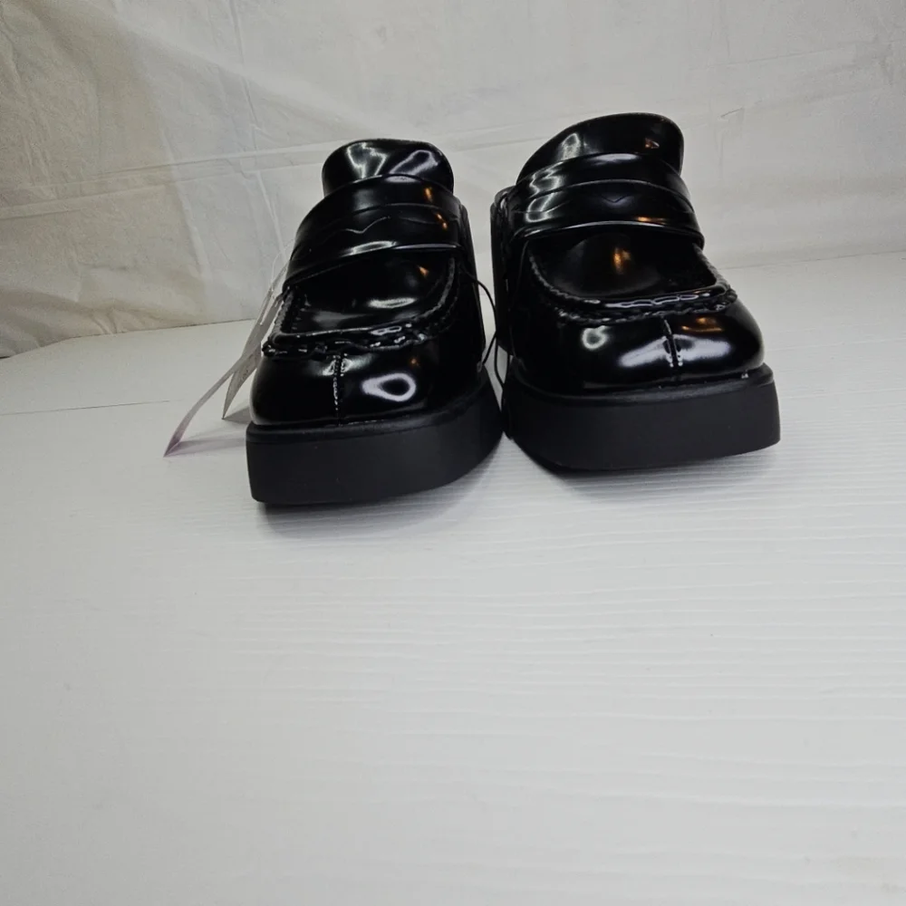 WILD FABLE Women's Eileen MuleHeel Chunky Block Elegant Platform Black Sz 8
